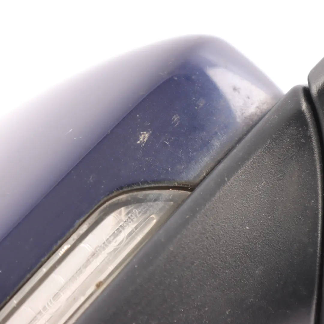 VW Golf Mk7 Wing Mirror Power Fold Right O/S Atlantic Blue - C5B - SKU RHD-5G2857508BJ-ATLB - Part number 5G2857508BJ