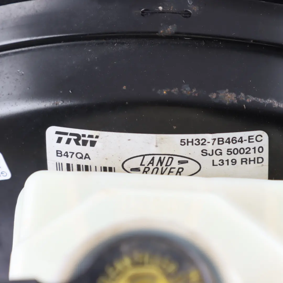 Land Rover L319 Brake Servo Master Cylinder Brake Booster Unit - SKU RHD-5H32-7B464-EC - Part number 5H32-7B464-EC