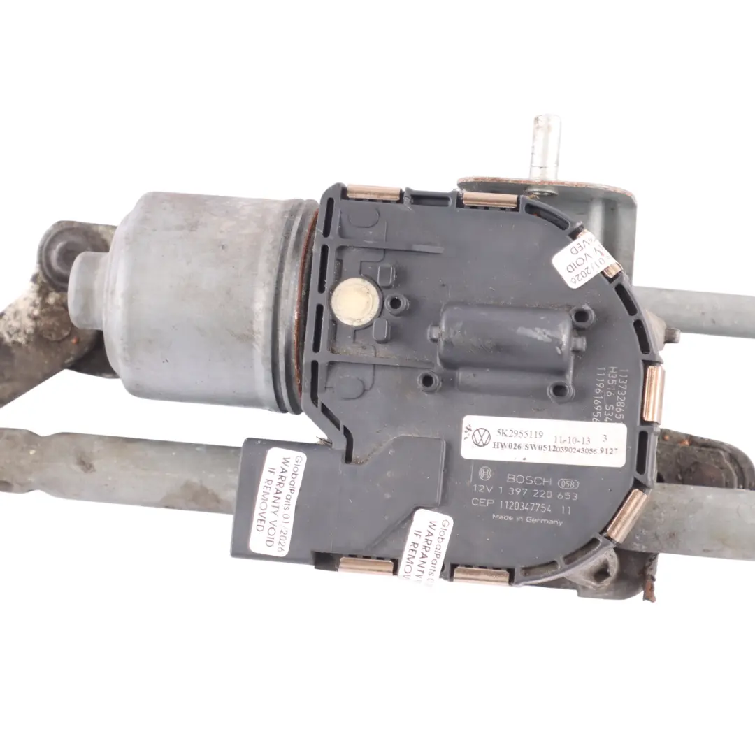 Volkswagen Golf 1K Front Window Wiper Motor Assembly - SKU RHD-5K2955601-2 - Part number 5K2955601