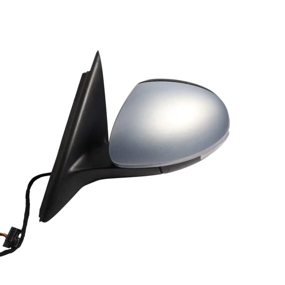 Skoda Yeti 5L Side View Wing Mirror Electric Heated Left N/S Aqua Blue - F8K - SKU RHD-5L2857507B-AQG - Part number 5L2857507B