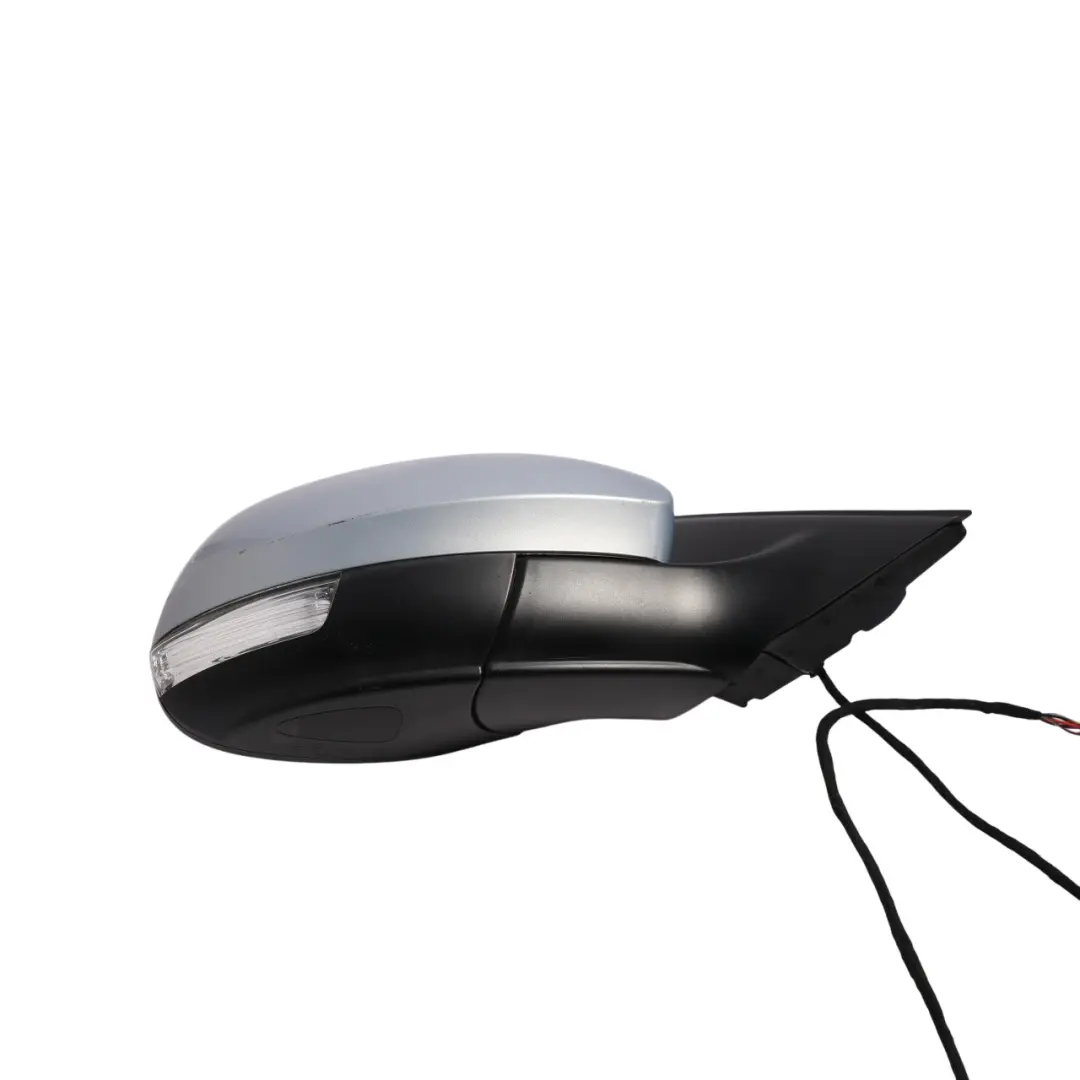 Skoda Yeti 5L Side View Wing Mirror Electric Heated Right O/S Aqua Blue - F8K - SKU RHD-5L2857508B-AQG - Part number 5L2857508B