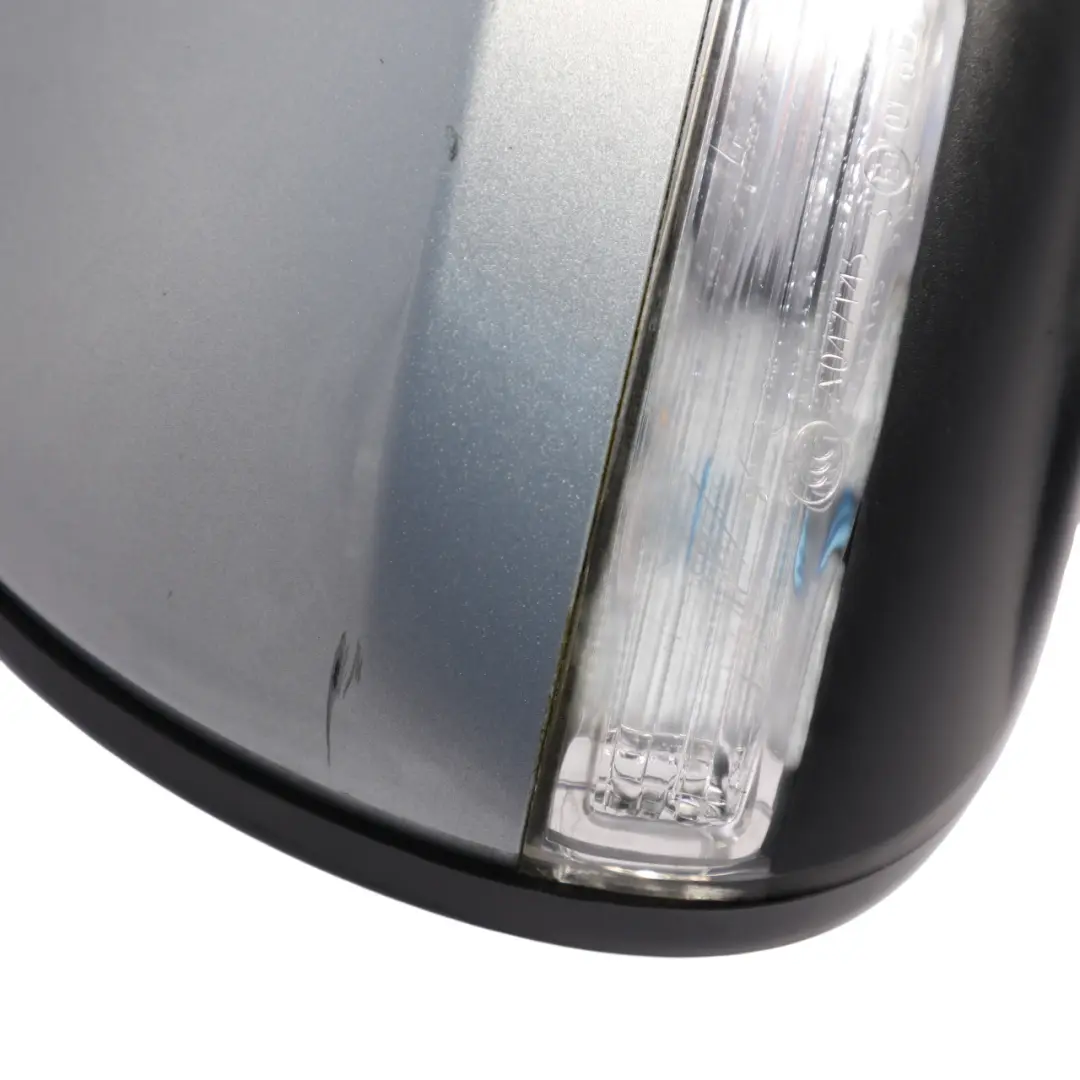 Skoda Yeti 5L Side View Wing Mirror Electric Heated Right O/S Aqua Blue - F8K - SKU RHD-5L2857508B-AQG - Part number 5L2857508B