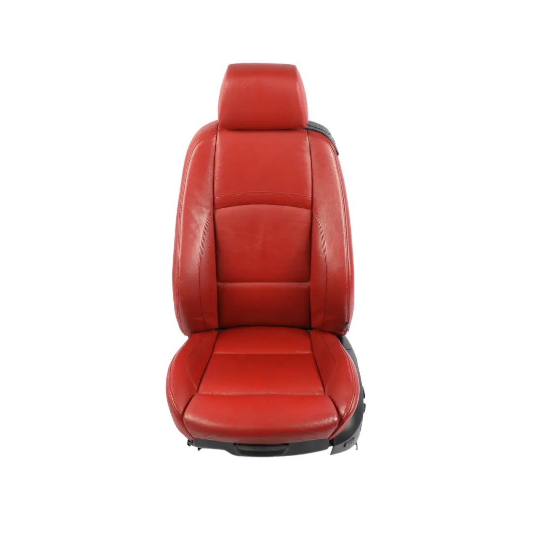 Front Seat M Sport Left N/S Red Leather Dakota Korall Red Memory Lumbar to BMW E92 with Part number 6978879 BMW E92 Front Seat M Sport Left N/S Red Leather Dakota Korall Red Memory Lumbar - SKU RHD-6978879-1 - Part number 6978879