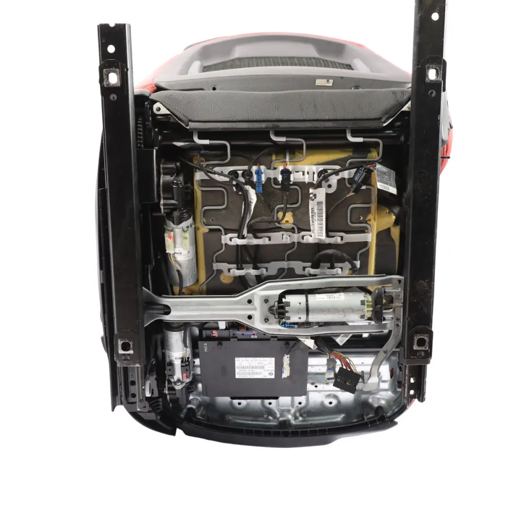 Front Seat M Sport Left N/S Red Leather Dakota Korall Red Memory Lumbar to BMW E92 with Part number 6978879 BMW E92 Front Seat M Sport Left N/S Red Leather Dakota Korall Red Memory Lumbar - SKU RHD-6978879-1 - Part number 6978879