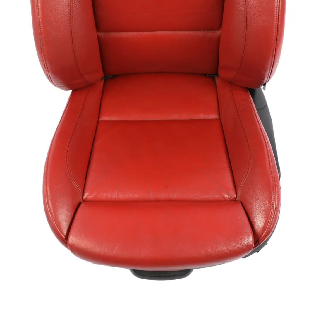 Front Seat M Sport Left N/S Red Leather Dakota Korall Red Memory Lumbar to BMW E92 with Part number 6978879 BMW E92 Front Seat M Sport Left N/S Red Leather Dakota Korall Red Memory Lumbar - SKU RHD-6978879-1 - Part number 6978879