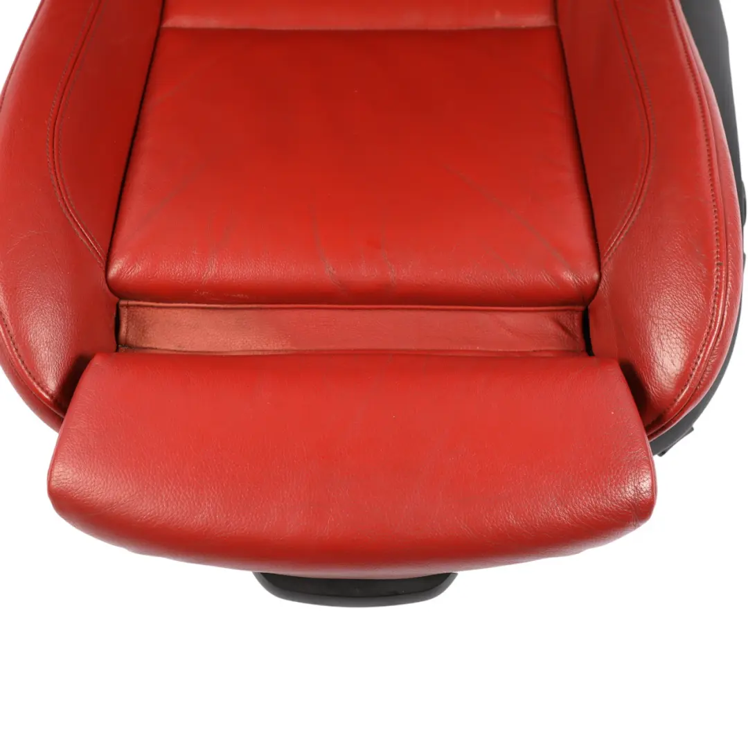 BMW E92 Front Seat M Sport Left N/S Red Leather Dakota Korall Red Memory Lumbar - SKU RHD-6978879-1 - Part number 6978879