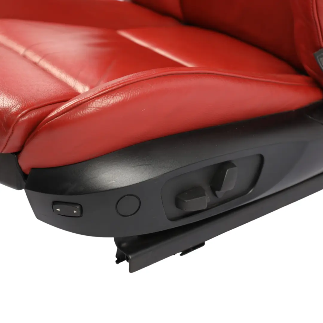 BMW E92 Front Seat M Sport Left N/S Red Leather Dakota Korall Red Memory Lumbar - SKU RHD-6978879-1 - Part number 6978879