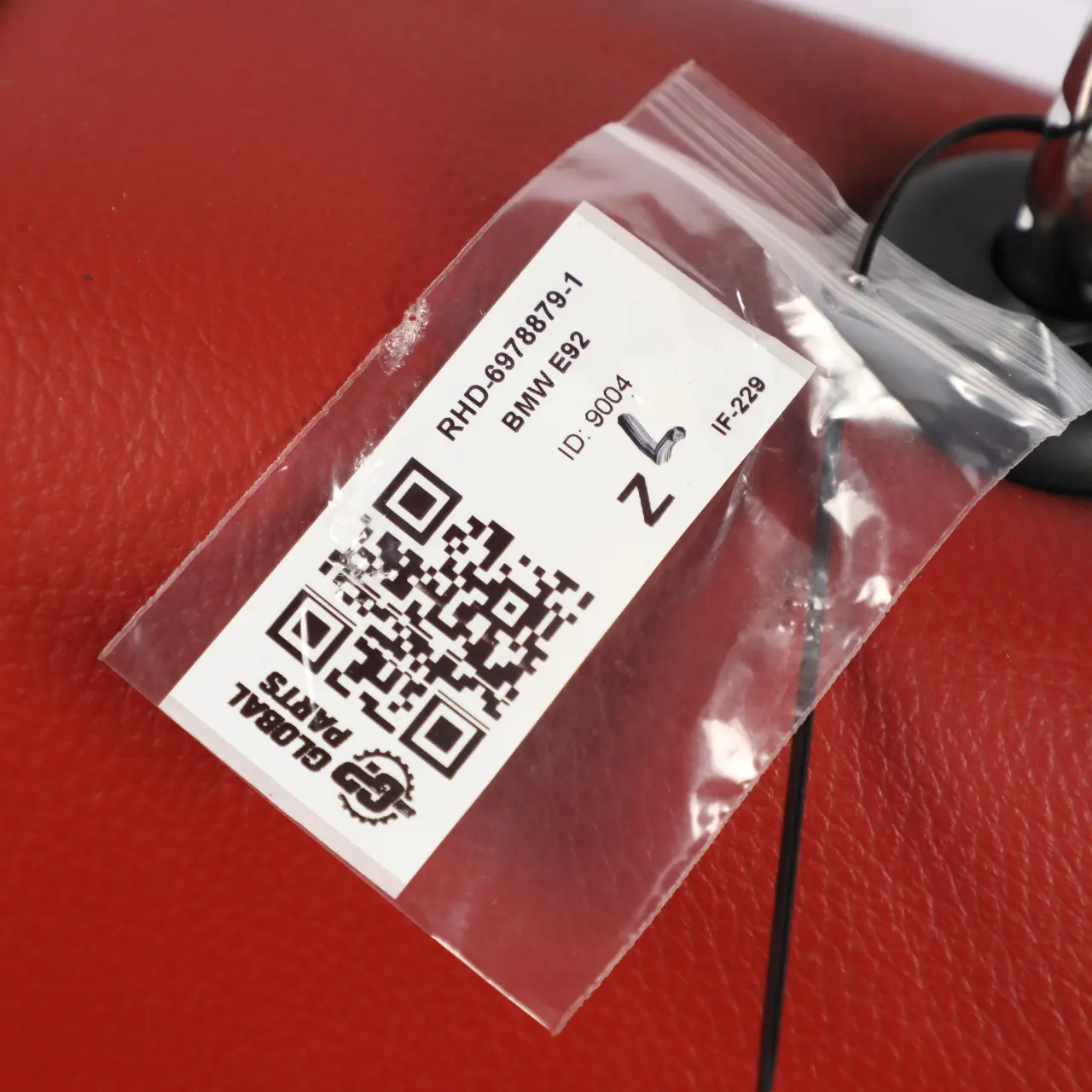 BMW E92 Front Seat M Sport Left N/S Red Leather Dakota Korall Red Memory Lumbar