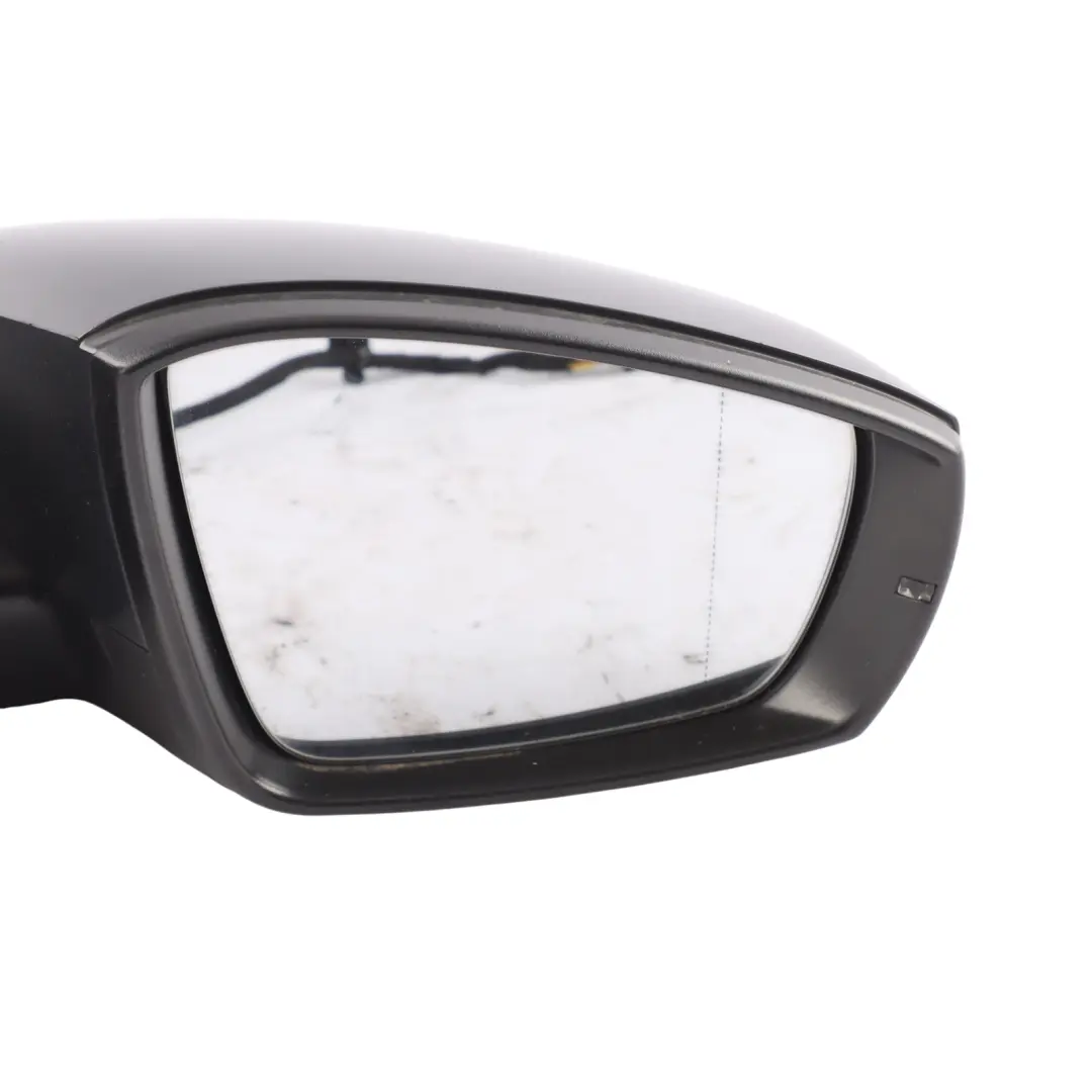 Volkswagen Polo Mk5 6C Door Wing Mirror Right O/S United Grey - A7T - SKU RHD-6C2857508B-UGR - Part number 6C2857508B