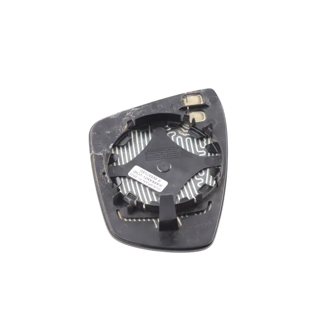 Convex Heated Wing Side Mirror Glass Left N/S to Volkswagen Polo 6R with Part number 6R0857521C Volkswagen Polo 6R Convex Heated Wing Side Mirror Glass Left N/S - SKU RHD-6R0857521C - Part number 6R0857521C