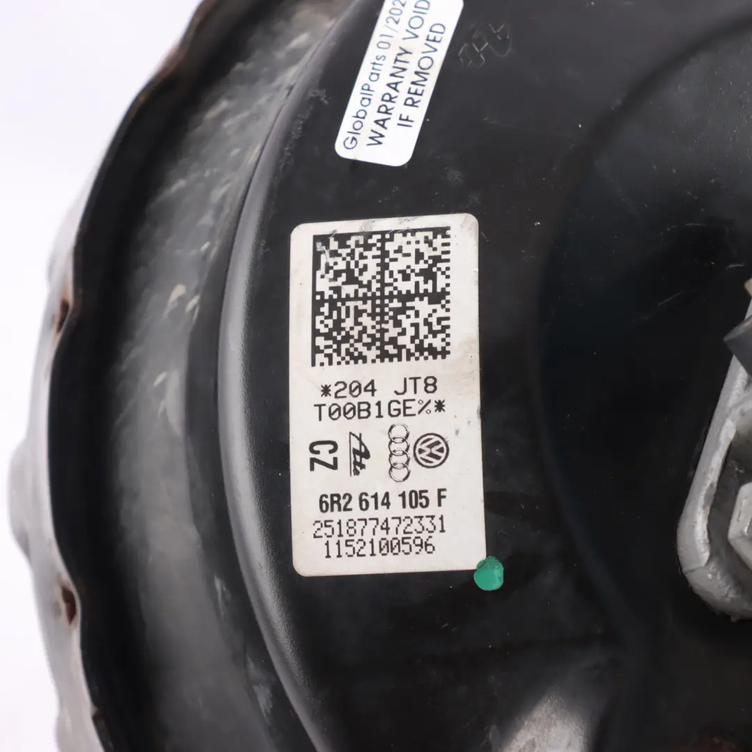 Audi A1 8X Brake Servo Master Cylinder Brake Booster Unit - SKU RHD-6R2614105F - Part number 6R2614105F