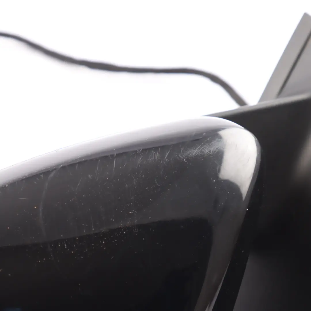 Volkswagen Polo 6R Side Mirror Deep Black Pearl Effect Left N/S - SKU RHD-6R2857507D-DBL - Part number 6R2857507D