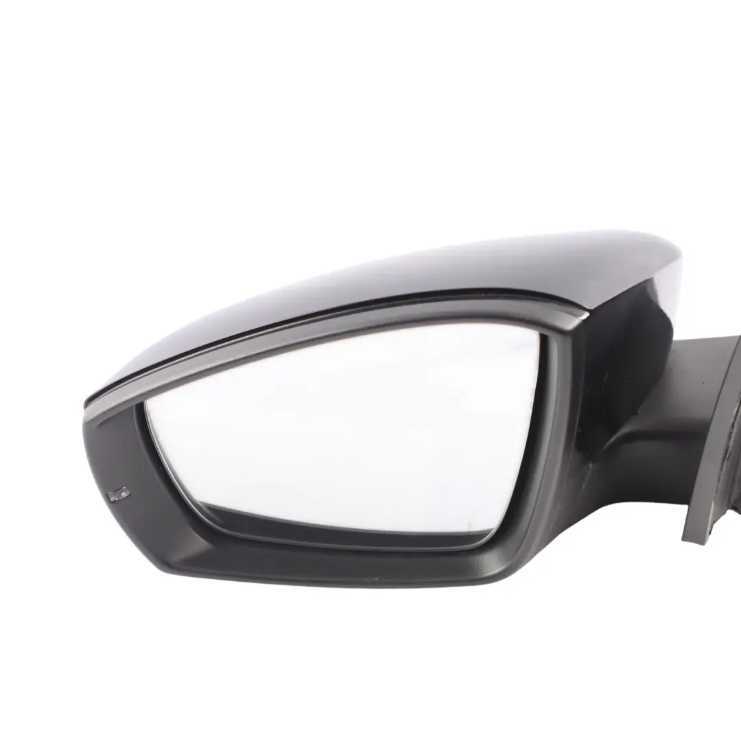 Volkswagen Polo 6R Side Mirror Deep Black Pearl Effect Left N/S - SKU RHD-6R2857507D-DBL - Part number 6R2857507D
