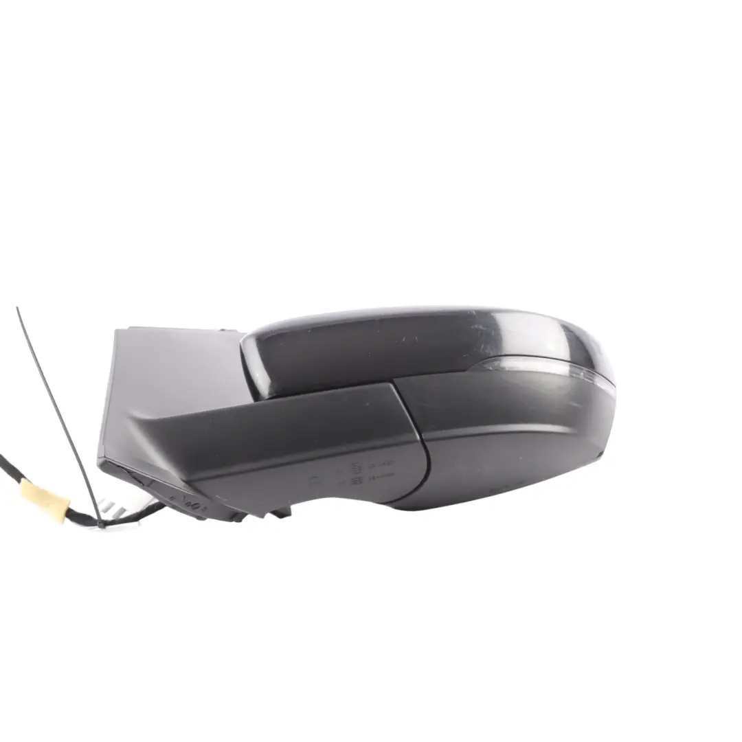 Volkswagen Polo 6R Side Mirror Deep Black Pearl Effect Left N/S - SKU RHD-6R2857507D-DBL - Part number 6R2857507D