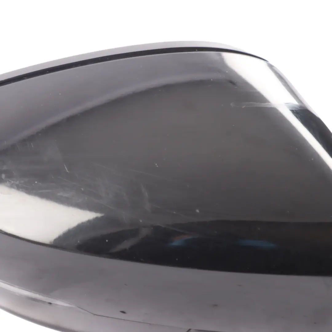 Side Wing Mirror Right O/S Deep Black Pearl to Volkswagen Polo 6R with Part number 6R2857508D Volkswagen Polo 6R Side Wing Mirror Right O/S Deep Black Pearl - SKU RHD-6R2857508D-DBL - Part number 6R2857508D