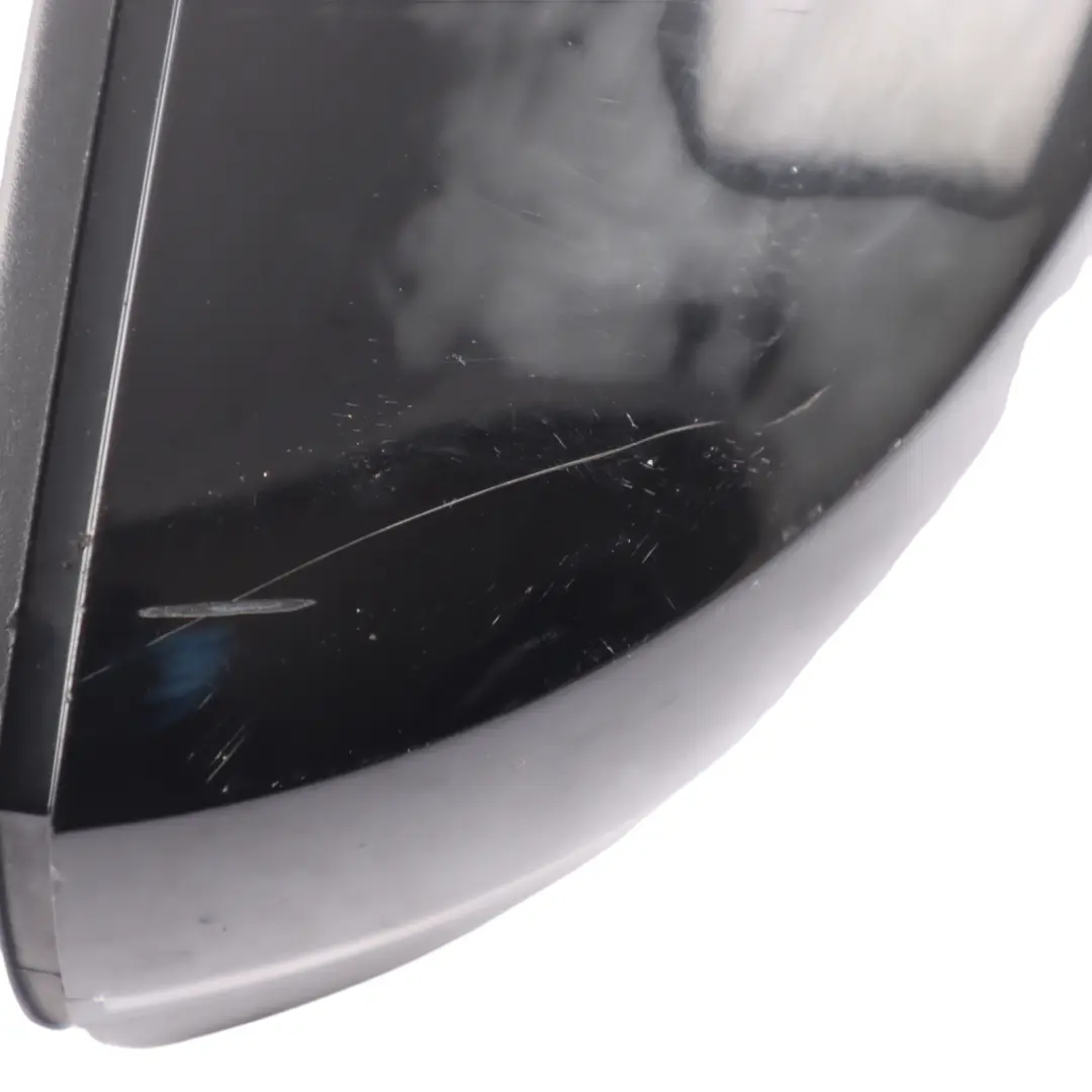 Side Wing Mirror Right O/S Deep Black Pearl to Volkswagen Polo 6R with Part number 6R2857508D Volkswagen Polo 6R Side Wing Mirror Right O/S Deep Black Pearl - SKU RHD-6R2857508D-DBL - Part number 6R2857508D