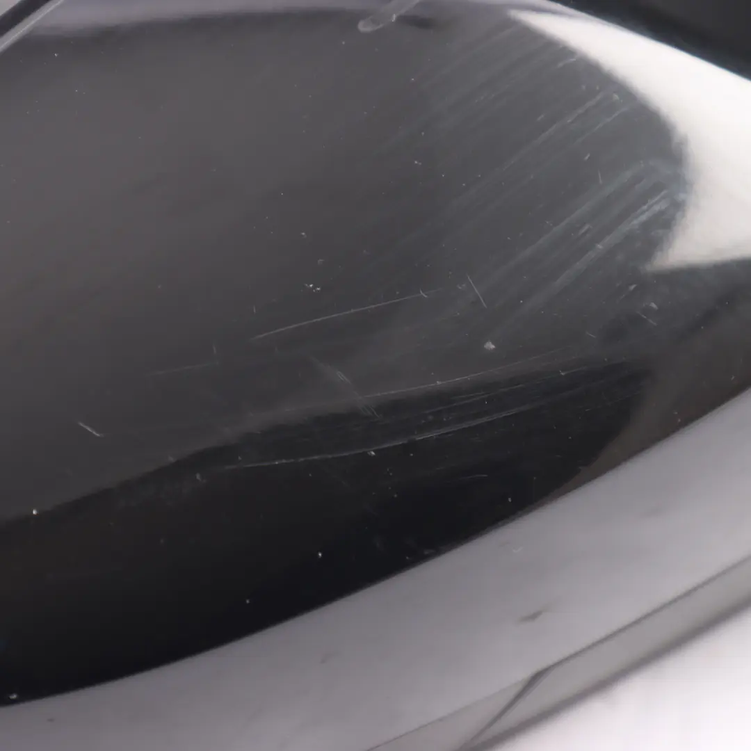 Volkswagen Polo 6R Side Wing Mirror Right O/S Deep Black Pearl - SKU RHD-6R2857508D-DBL - Part number 6R2857508D