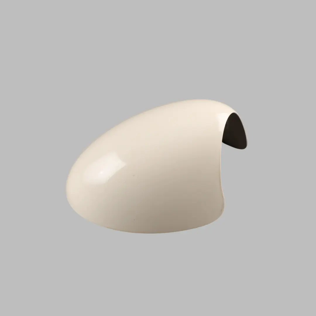 Mini R50 R52 Wing Mirror Cover Cap Right O/S Trim Panel Pepper White - 850 - SKU RHD-7030632-PW - Part number 7030632