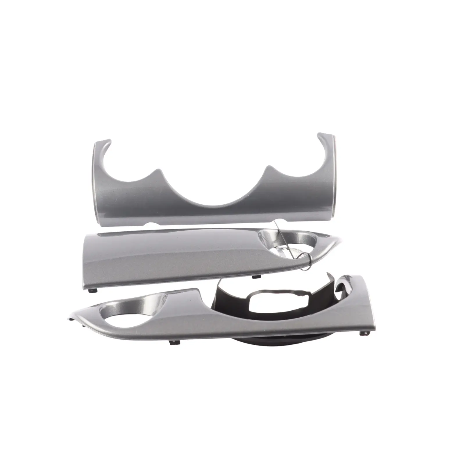 Dashboard Panels Mini Cooper R50 R52 R53 Dash Trims SET Black 7124344