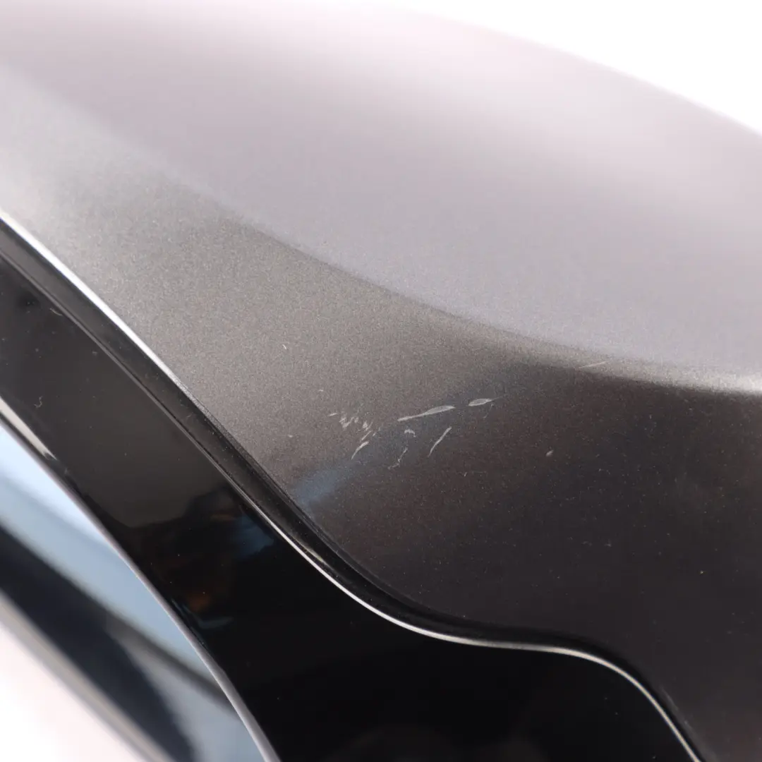 BMW E92 Power M Sport High Gloss Wing Mirror Left N/S Sparkling Graphite A22 - SKU RHD-7176193-SG - Part number 7176193