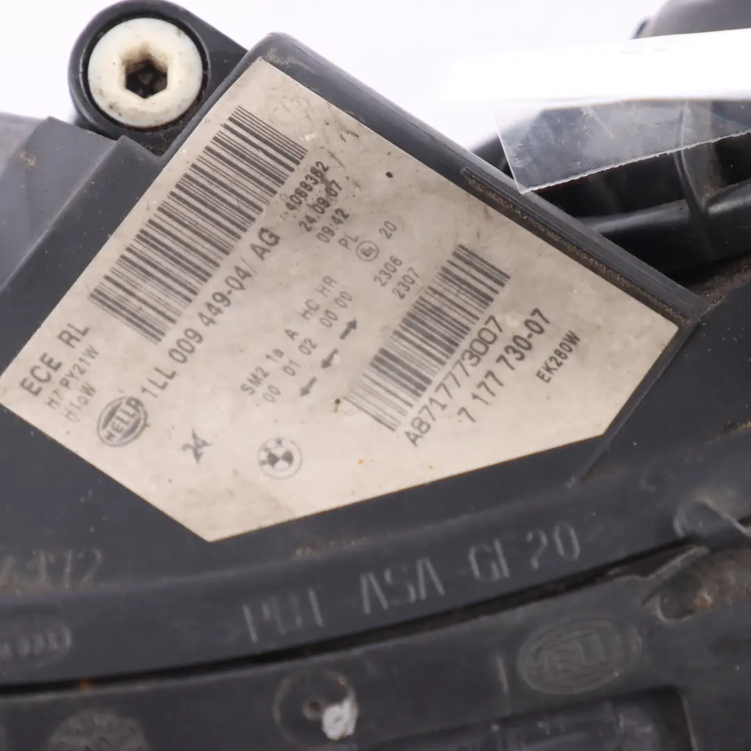 Headlight Headlamp Lamp Right O/S to BMW 5 Series E60 E61 LCI with Part number 7177730 BMW 5 Series E60 E61 LCI Headlight Headlamp Lamp Right O/S - SKU RHD-7177730 - Part number 7177730