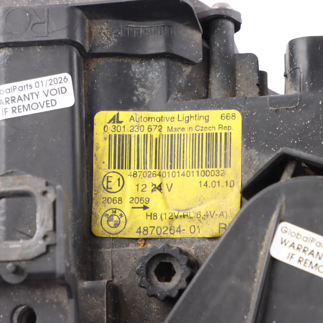 Bi-Xenon Headlight Lamp Right O/S 7162130 to BMW 3 Series 5 E92 E93 with Part number 7182510 BMW 3 Series 5 E92 E93 Bi-Xenon Headlight Lamp Right O/S 7162130 - SKU RHD-7182510-5 - Part number 7182510