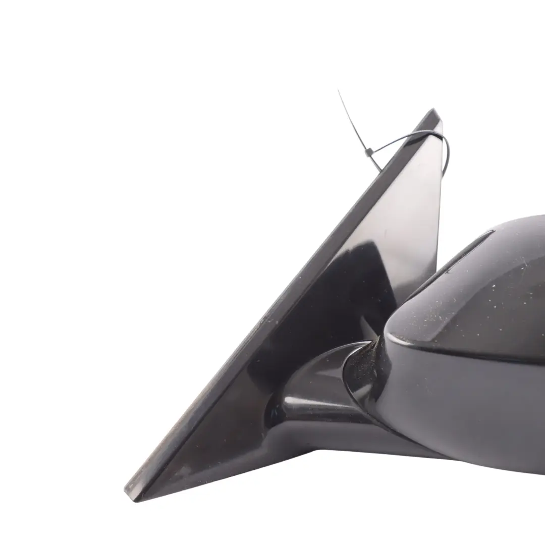 BMW E81 E82 M Sport High Gloss Left Wing Mirror N/S Black Sapphire - SKU RHD-7185307-BS4 - Part number 7185307