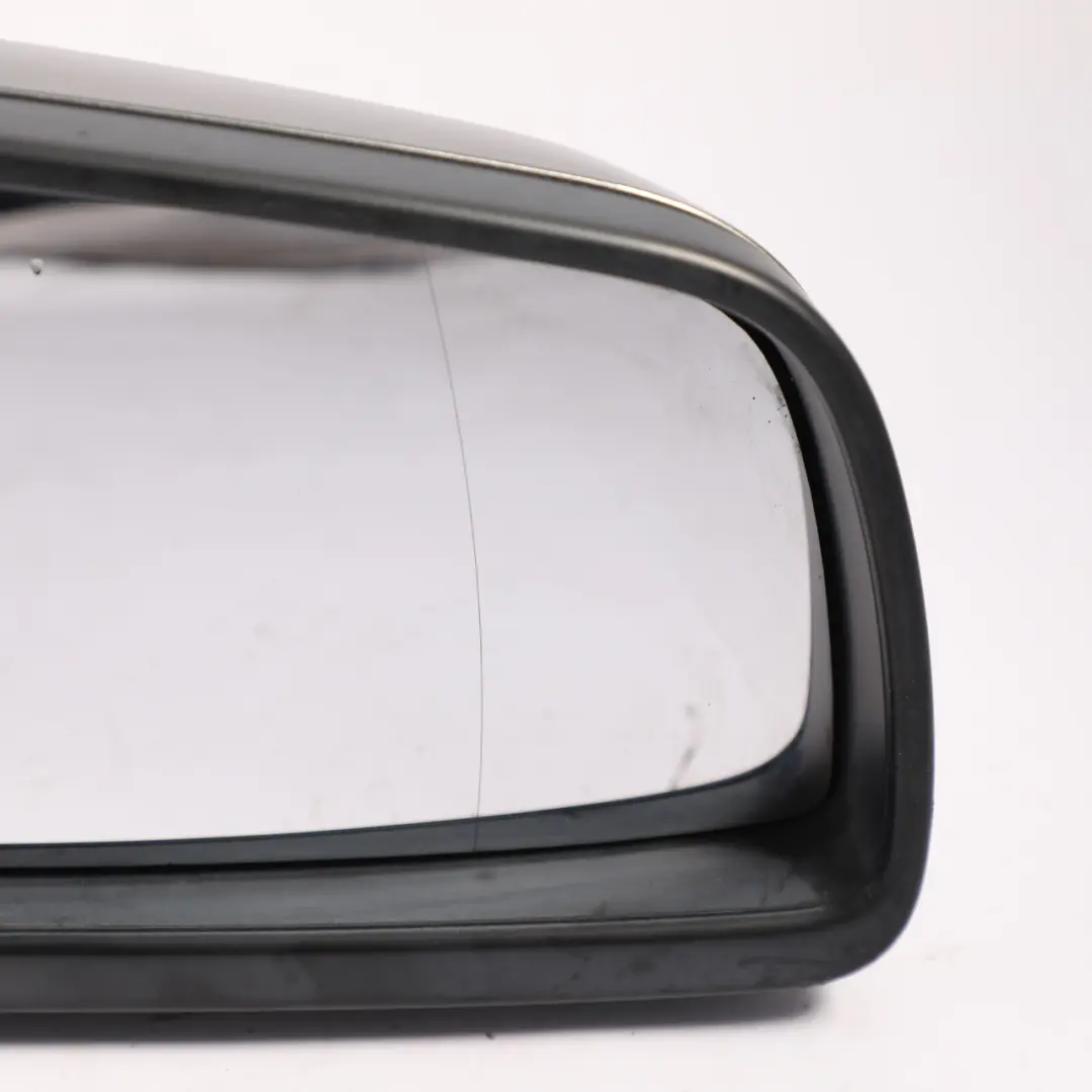 BMW E60 E61 Auto Dip Power Fold Right Wing Mirror O/S Spacegrau Space Grey A52 - SKU RHD-7189612-SCG - Part number 7189612
