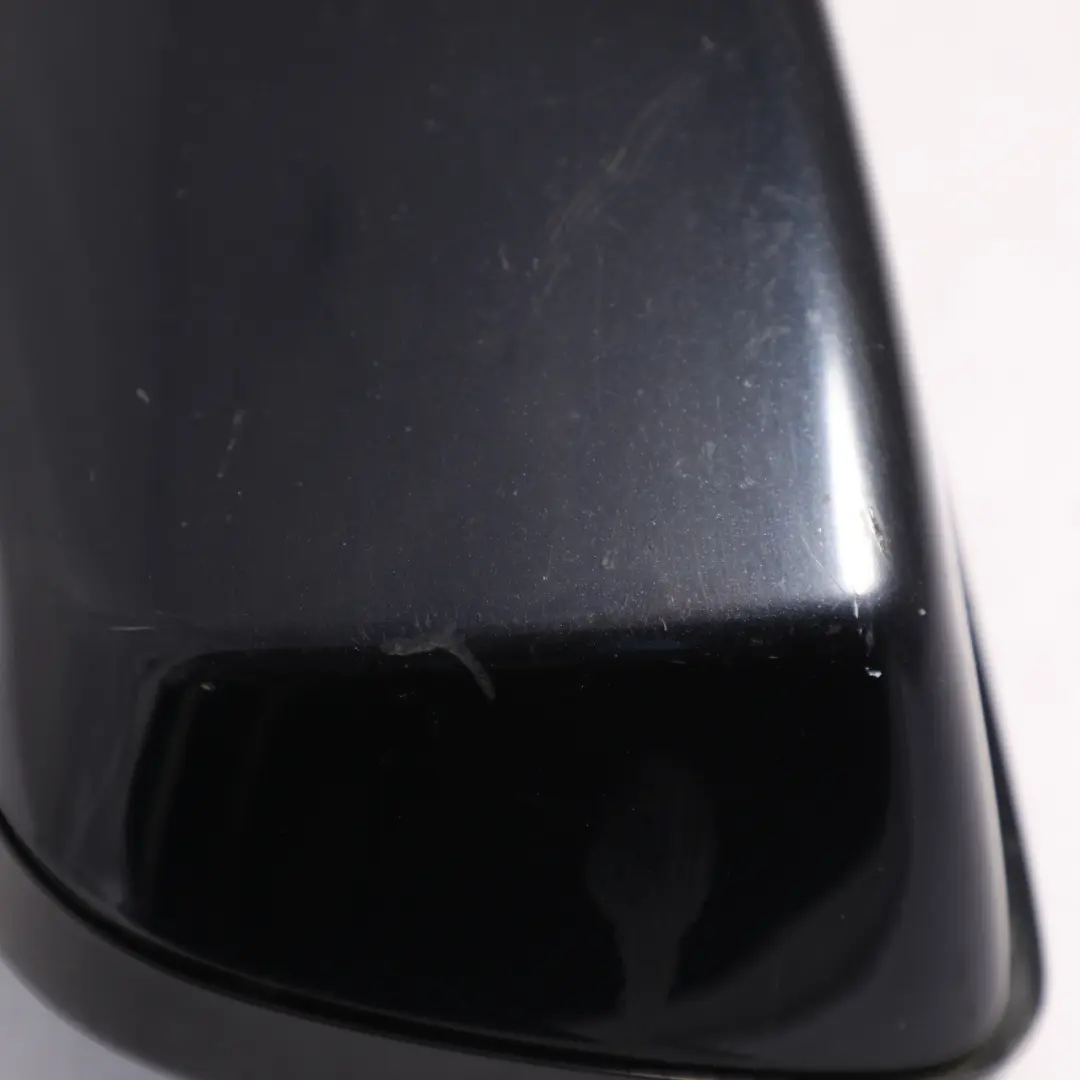 Wing Mirror M Sport Right O/S High Gloss Carbonschwarz Black 416 to BMW E60 E61 LCI with Part number 7189634 BMW E60 E61 LCI Wing Mirror M Sport Right O/S High Gloss Carbonschwarz Black 416 - SKU RHD-7189634-CAR2 - Part number 7189634