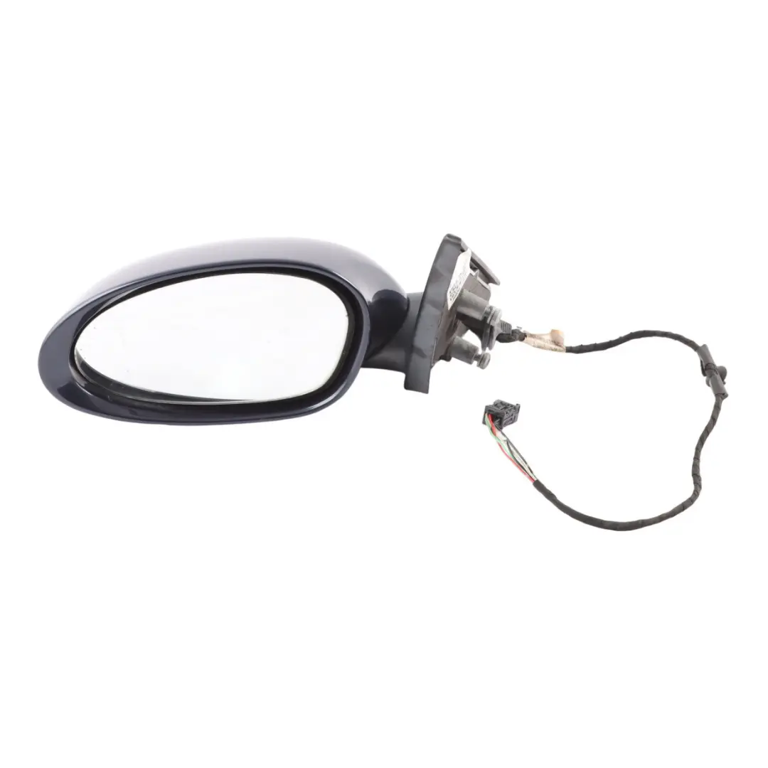 BMW Z4 E85 E86 Wing Mirror Left N/S Heated Toledoblau Metallic Blue 482 - SKU rhd-7189707-TDB - Part number 7189707