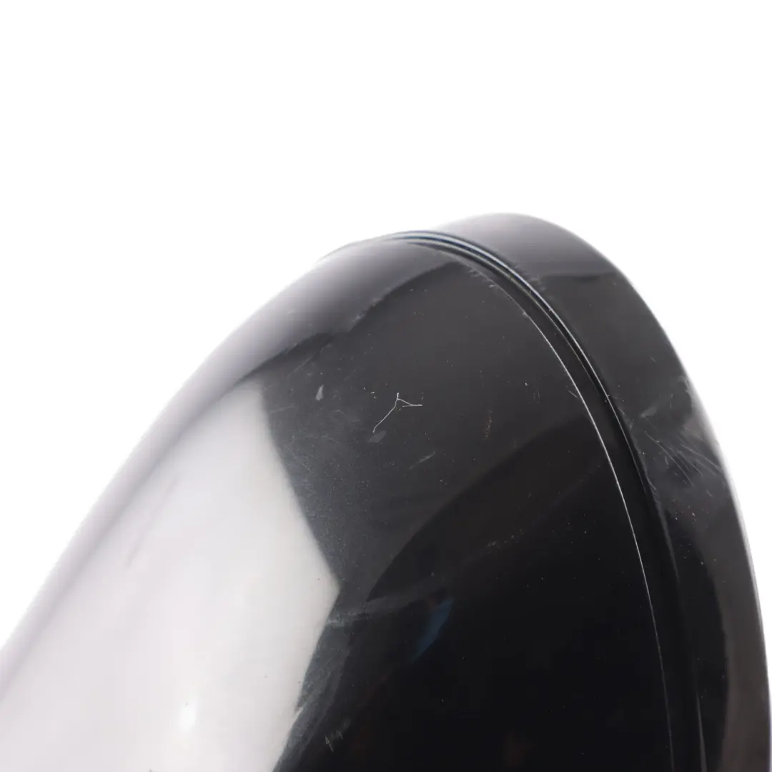 BMW E87 1 M Wing Mirror Power Fold High Gloss Black Sapphire Right O/S - SKU RHD-7234232-BS - Part number 7234232