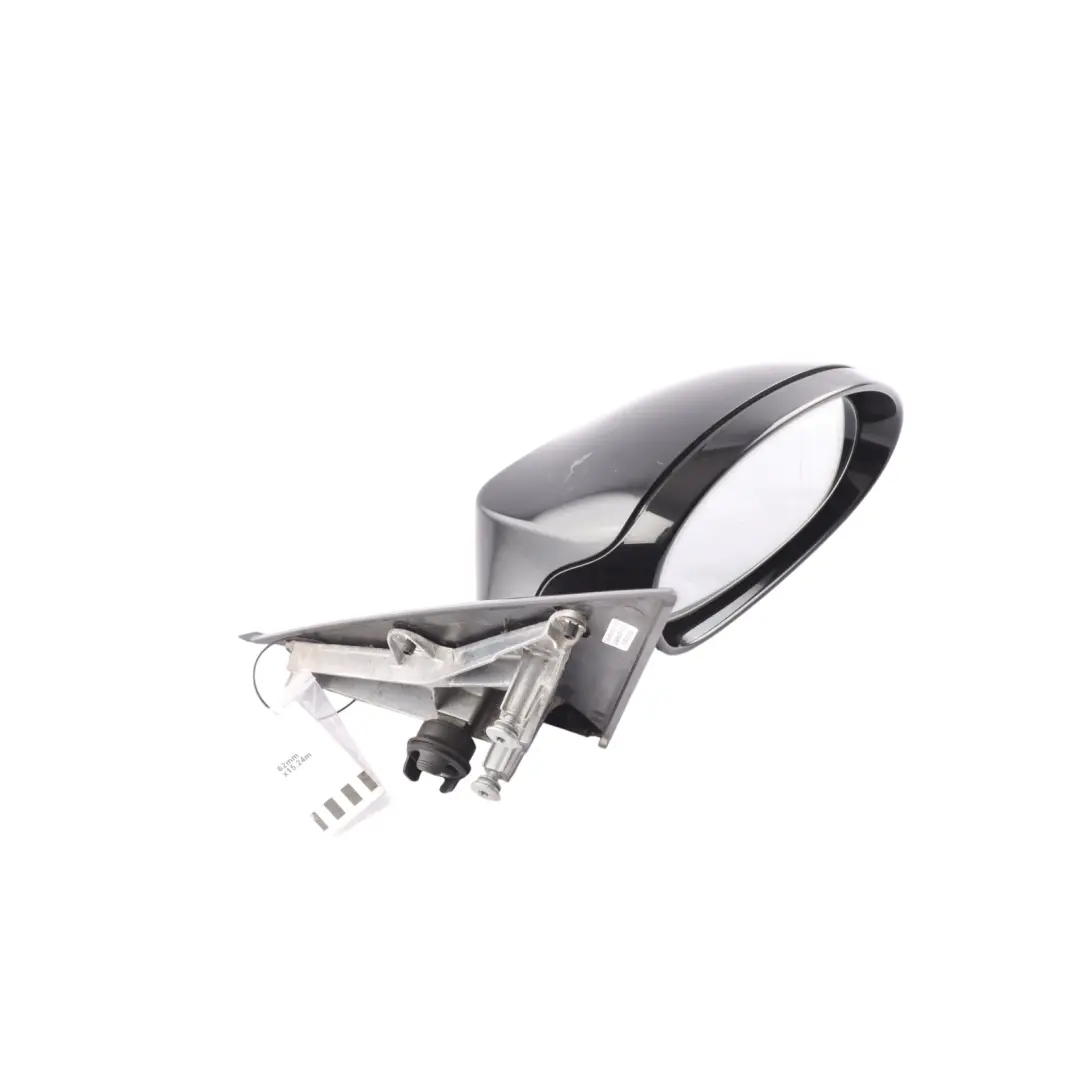 BMW E87 1 M Wing Mirror Power Fold High Gloss Black Sapphire Right O/S - SKU RHD-7234232-BS - Part number 7234232