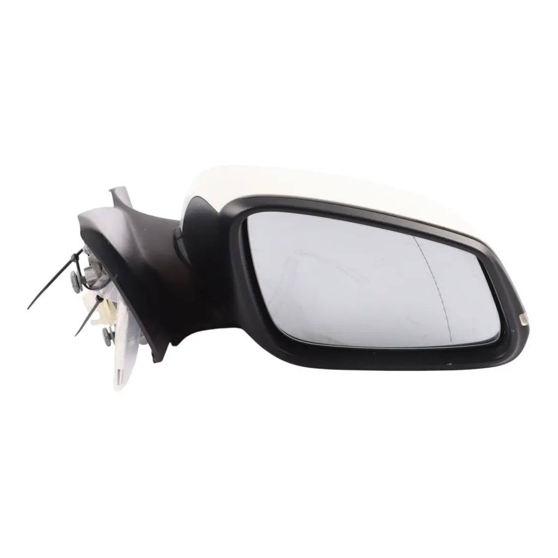 BMW F20 Wing Mirror Heated Right O/S Outside 6 Pins Alpinweiss White 300