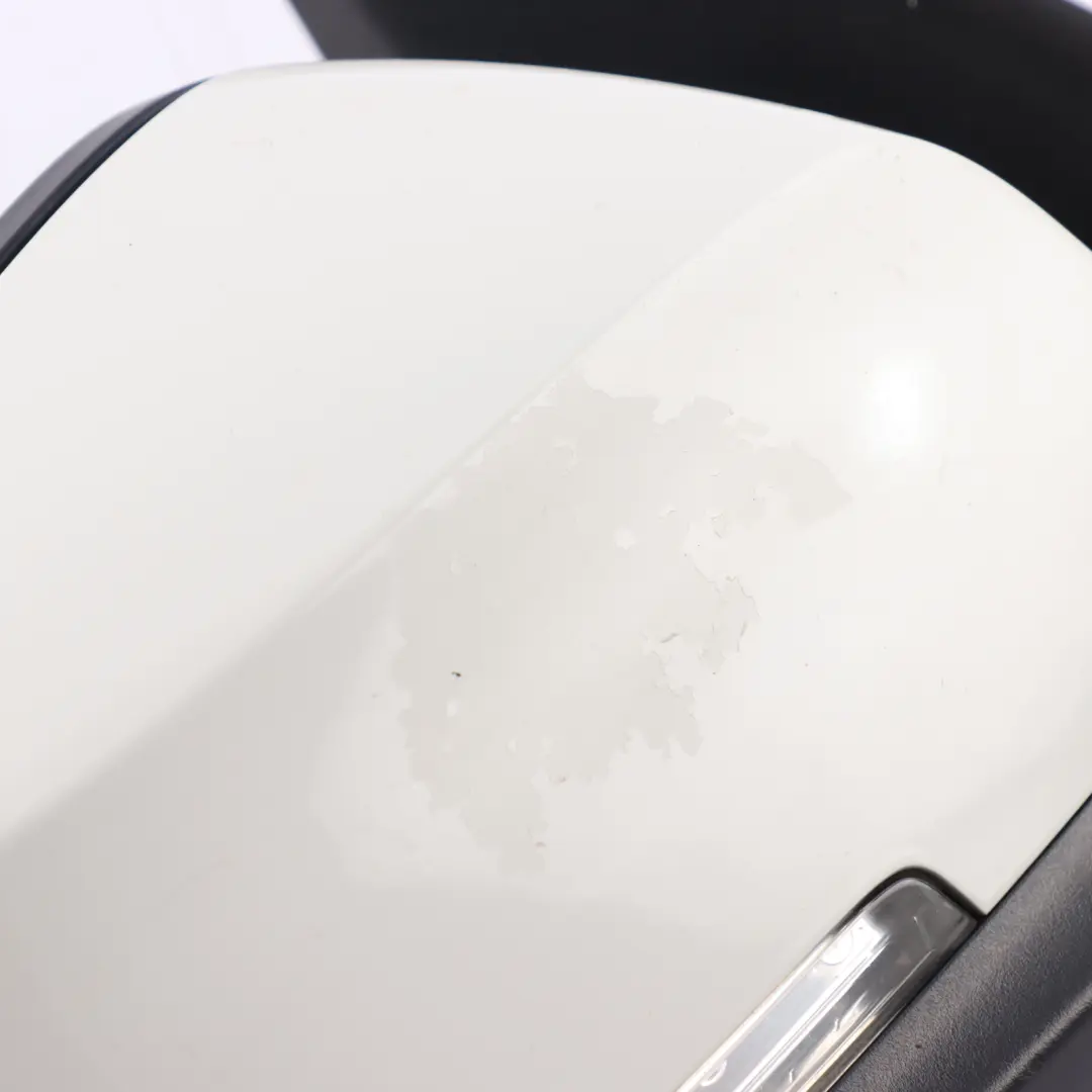 BMW F20 Wing Mirror Heated Right O/S Outside 6 Pins Alpinweiss White 300 - SKU RHD-7242704-AW2 - Part number 7242704