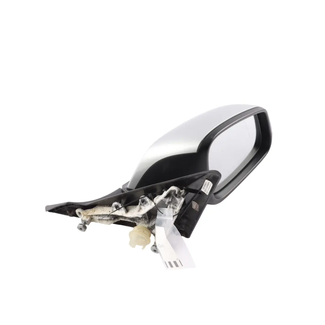 BMW F20 F20N LCI Heated Right Wing Mirror O/S Glacier Silber Silver A83 - SKU RHD-7242704-GSB1 - Part number 7242704