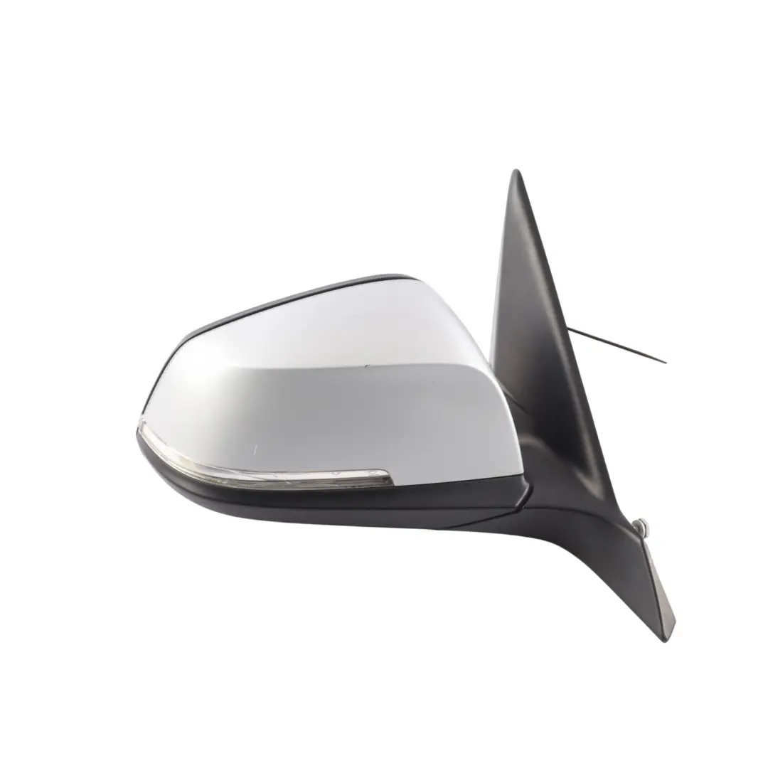 BMW F20 F20N LCI Heated Right Wing Mirror O/S Glacier Silber Silver A83 - SKU RHD-7242704-GSB1 - Part number 7242704
