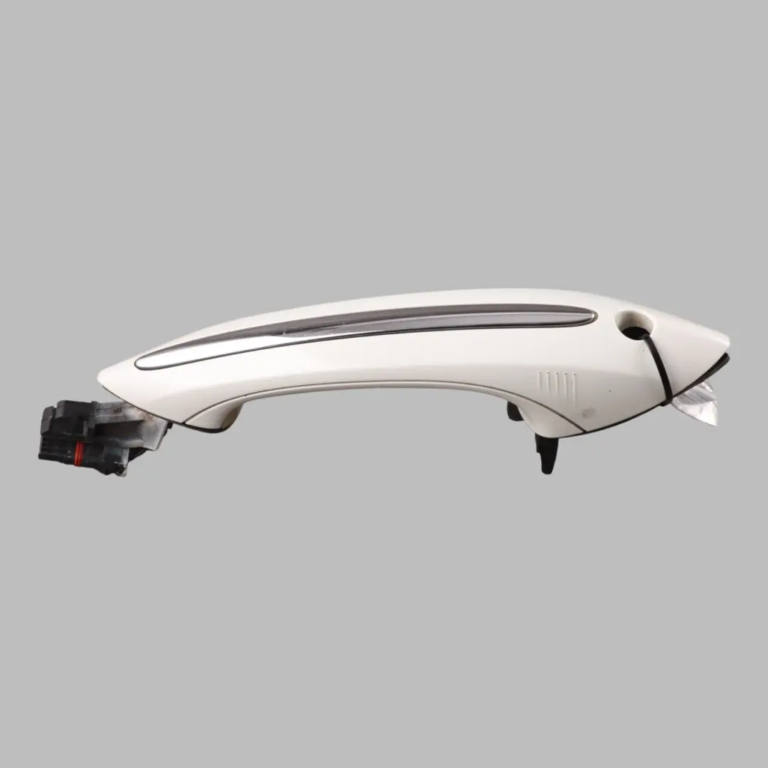 BMW F01 F02 F10 Door Grab Handle Keyless Rear Right O/S Alpinweiss 3 - 300 - SKU RHD-7249980-AW - Part number 7249980