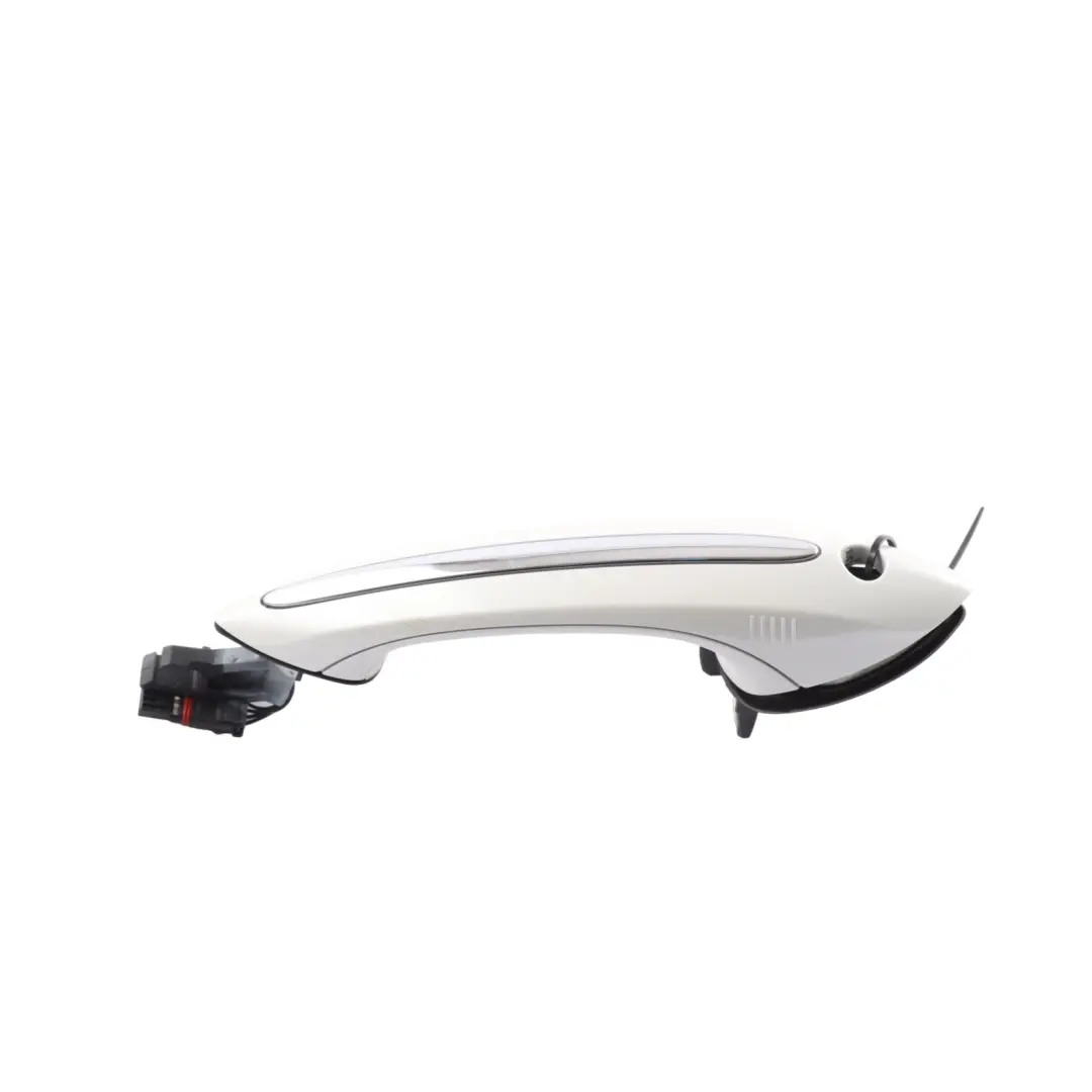 BMW F01 F02 F10 Door Handle Keyless Front Right O/S Mineral White Metallic A96 - SKU RHD-7249982-MW - Part number 7249982