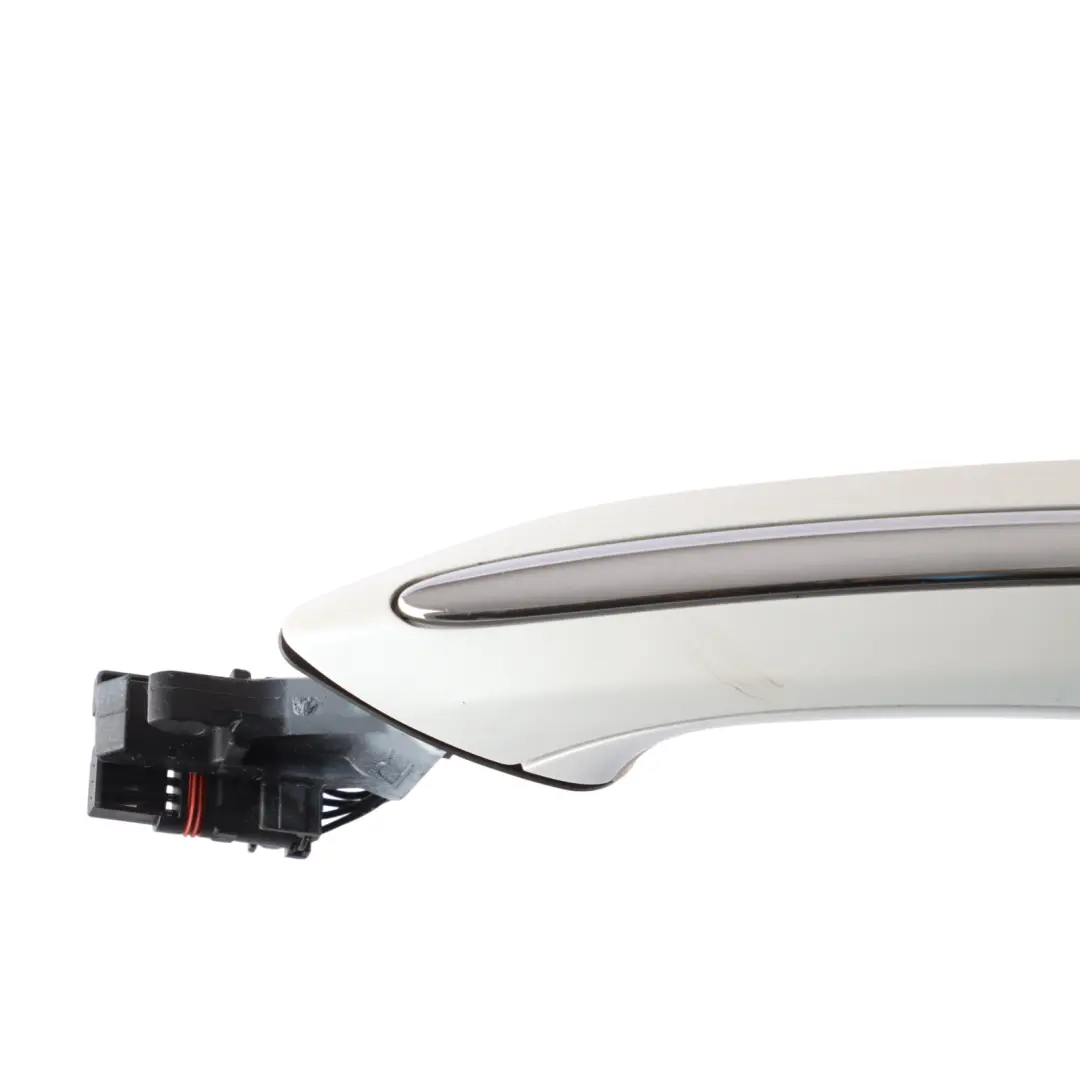 Door Handle Keyless Front Right O/S Mineral White Metallic A96 to BMW F01 F02 F10 with Part number 7249982 BMW F01 F02 F10 Door Handle Keyless Front Right O/S Mineral White Metallic A96 - SKU RHD-7249982-MW - Part number 7249982