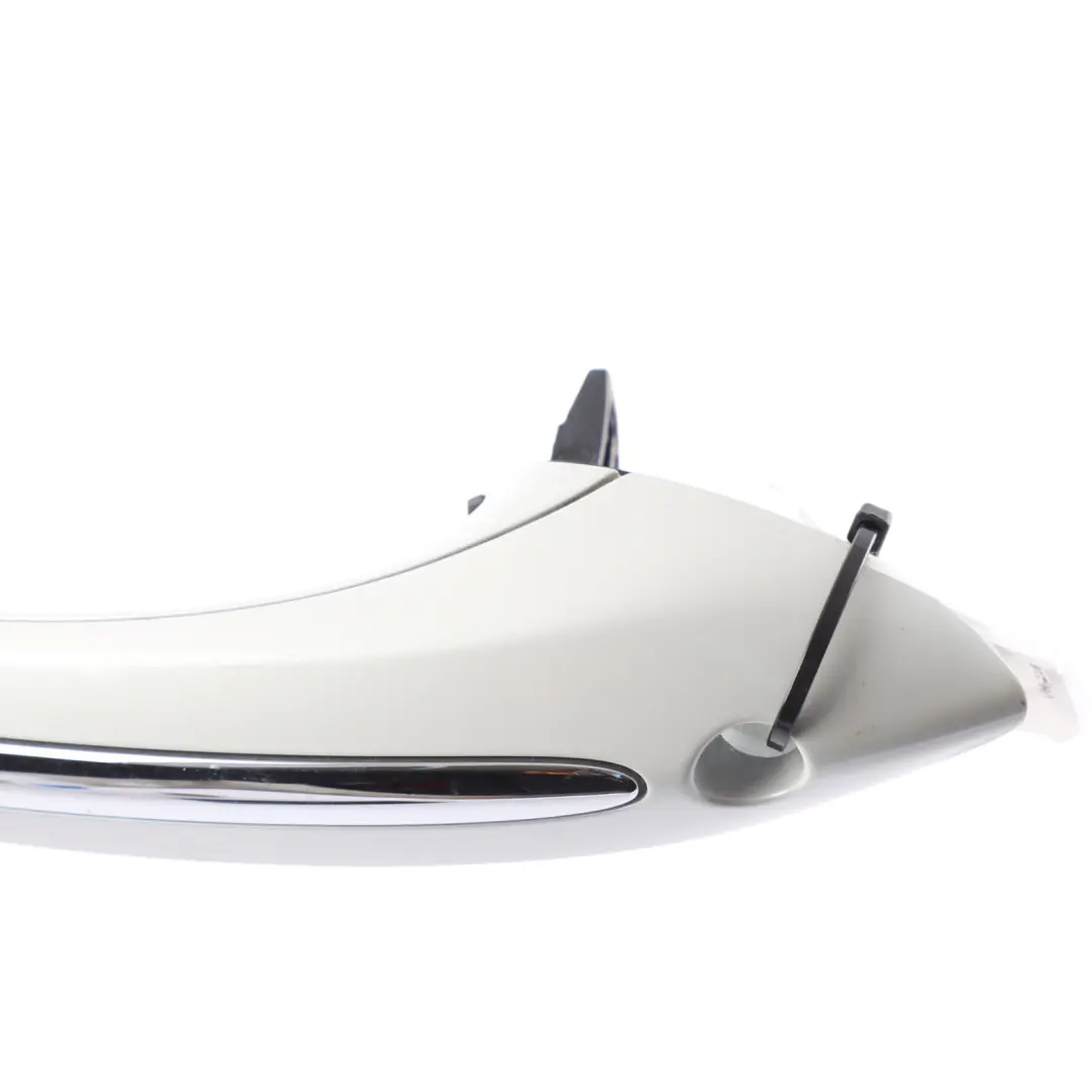 BMW F01 F02 F10 Door Handle Keyless Front Right O/S Mineral White Metallic A96 - SKU RHD-7249982-MW - Part number 7249982