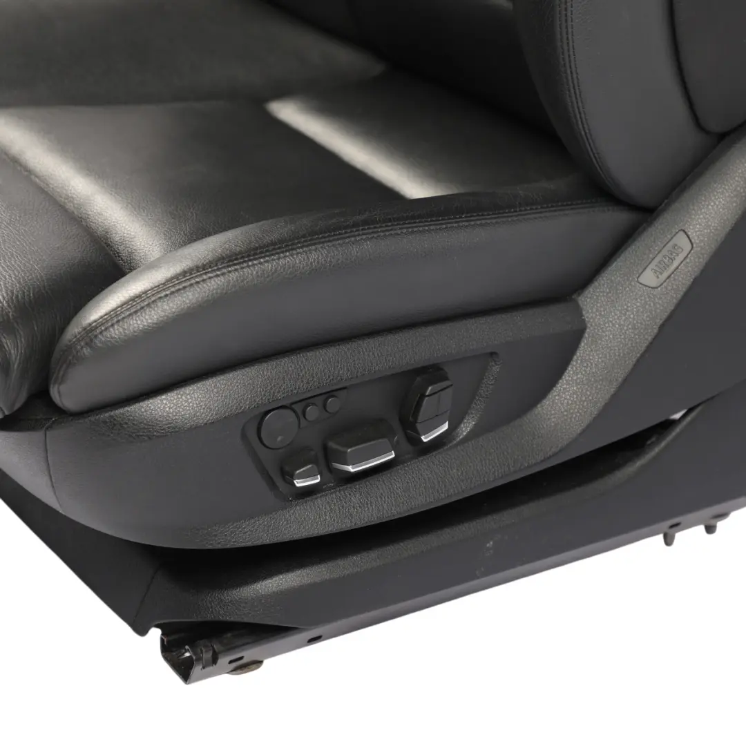  Front Seat BMW F10 F11 Comfort Memory Left N/S Interior Leather Dakota Black - SKU RHD-7255058-1 - Part number 7255058