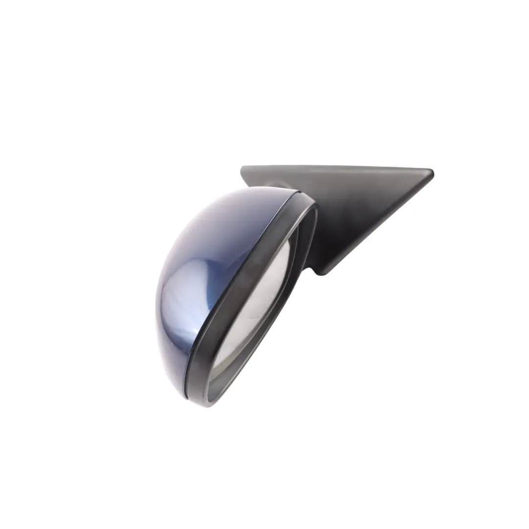 BMW E90 E91 LCI Heated Left Wing Mirror N/S Tiefseeblau Deep Sea Blue - SKU rhd-7268263-DSB1 - Part number 7268263