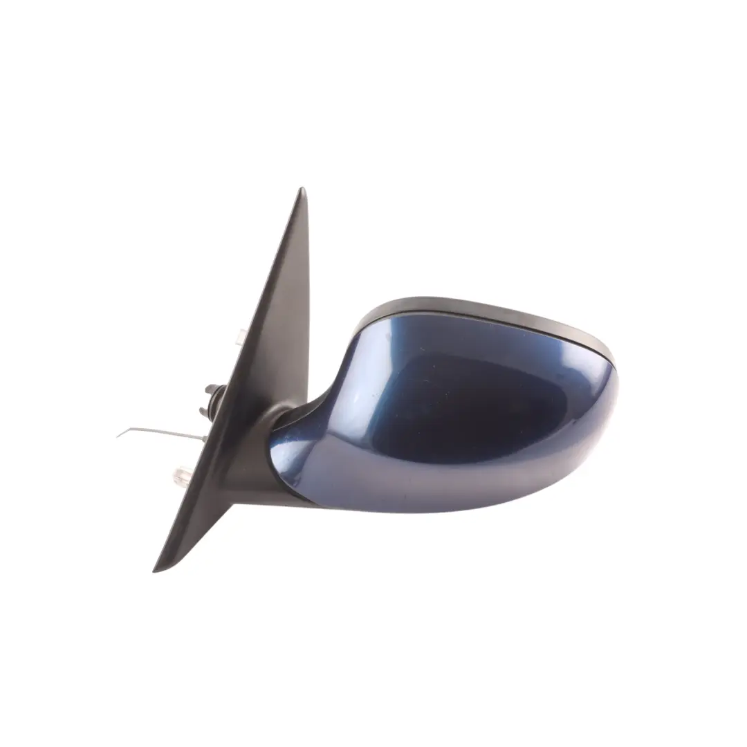 BMW E90 E91 LCI Heated Left Wing Mirror N/S Tiefseeblau Deep Sea Blue - SKU rhd-7268263-DSB1 - Part number 7268263