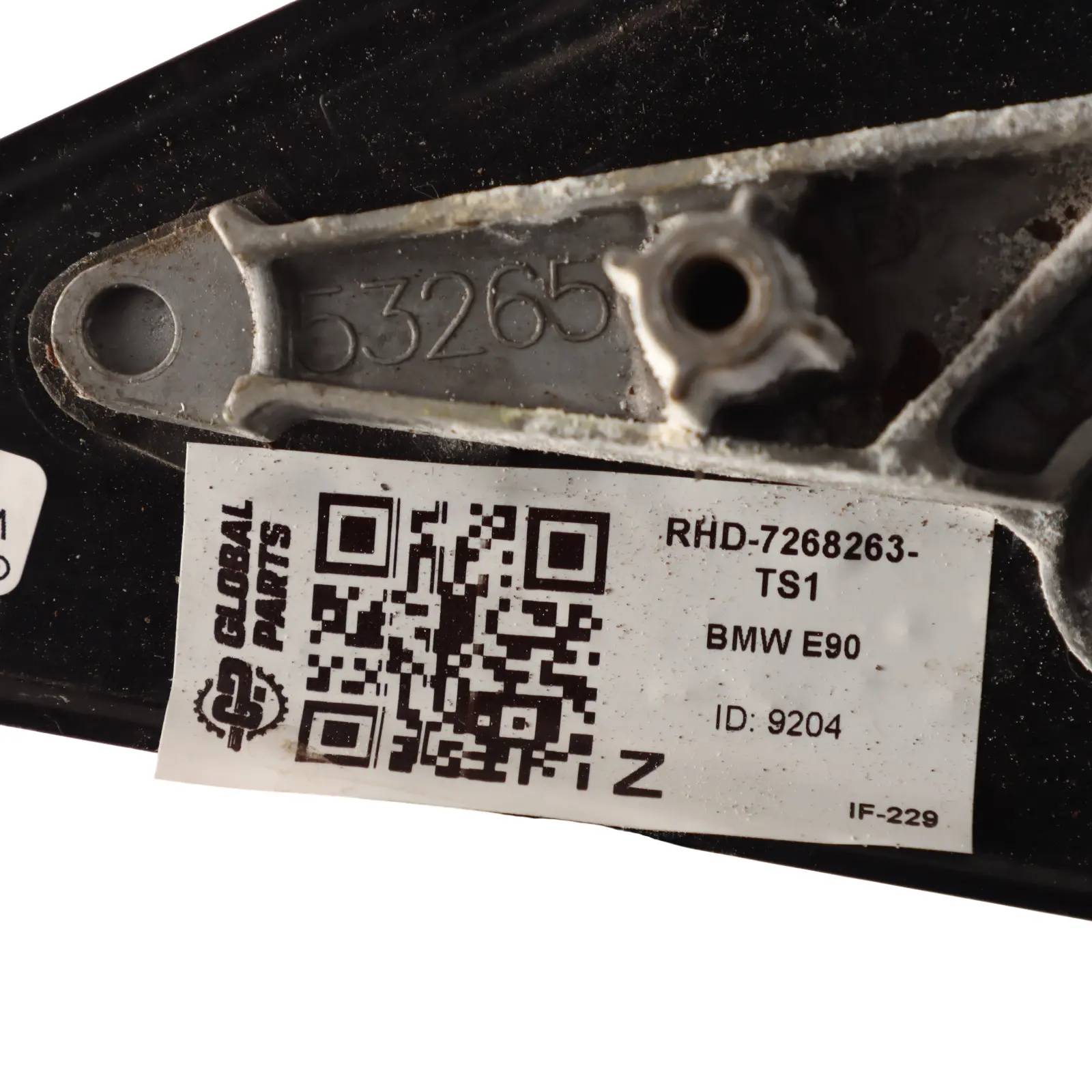 BMW 3 Series E90 E91 LCI Heated Left N/S Wing Mirror Titansilber Silver 354