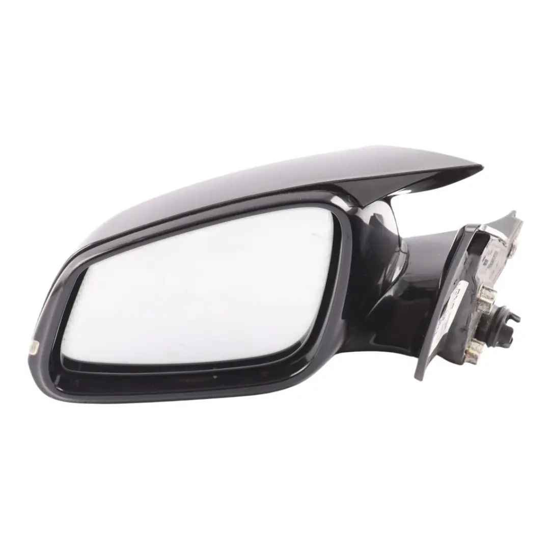  Wing Mirror BMW F21 F22 F23 Door Left N/S Outside 6 Pins High Gloss Black - SKU RHD-7268599-BLK - Part number 7268599