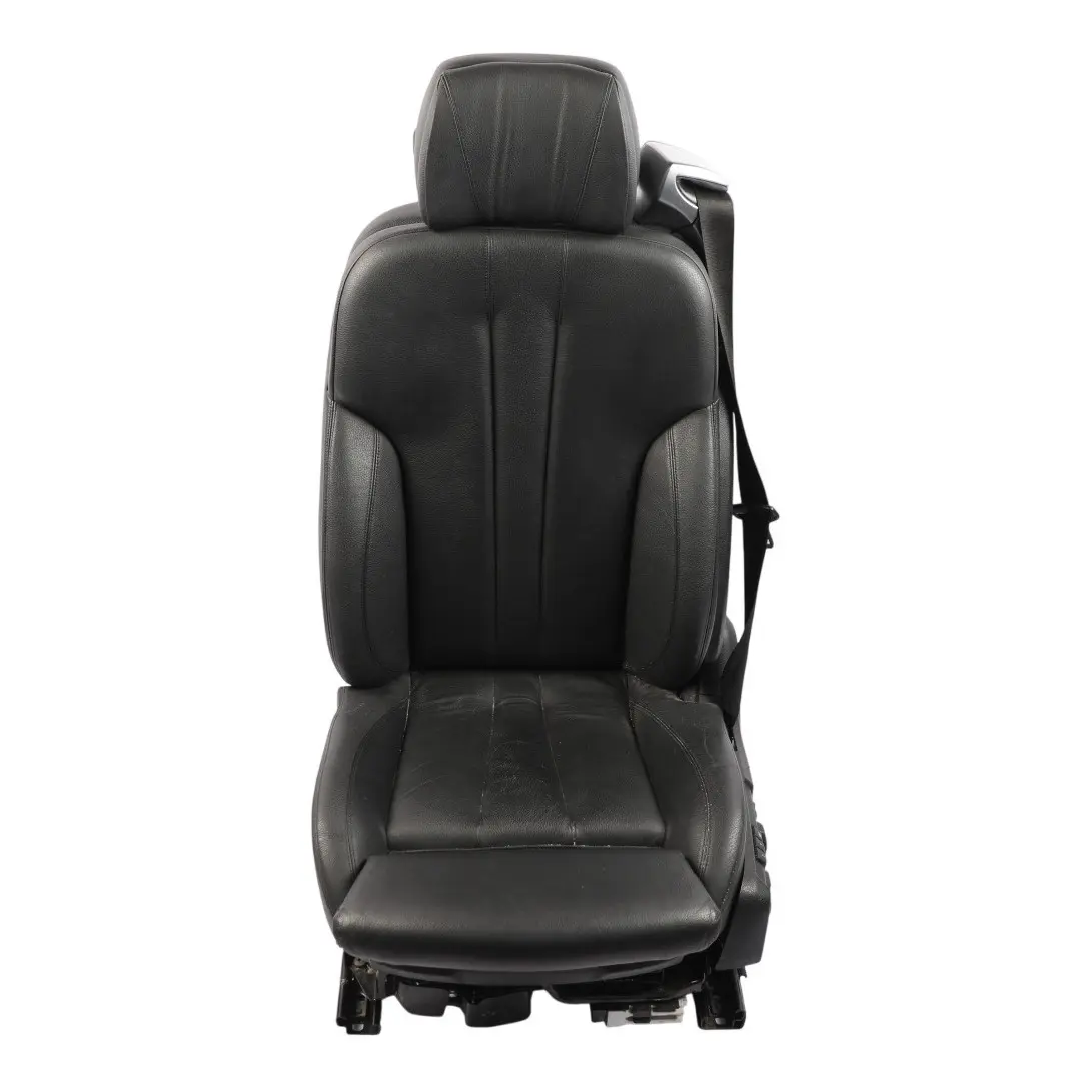 BMW F06 F12 F13 Front Comfort Seat Heated Memory Leather Dakota Black Left N/S