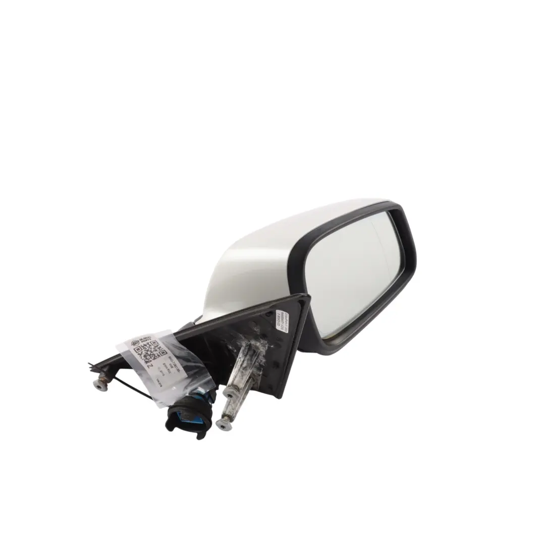  Wing Mirror BMW F01 F02 Heated Auto Dip Right O/S Mineralweiss Mineral White A96 - SKU RHD-7282130-MW - Part number 7282130