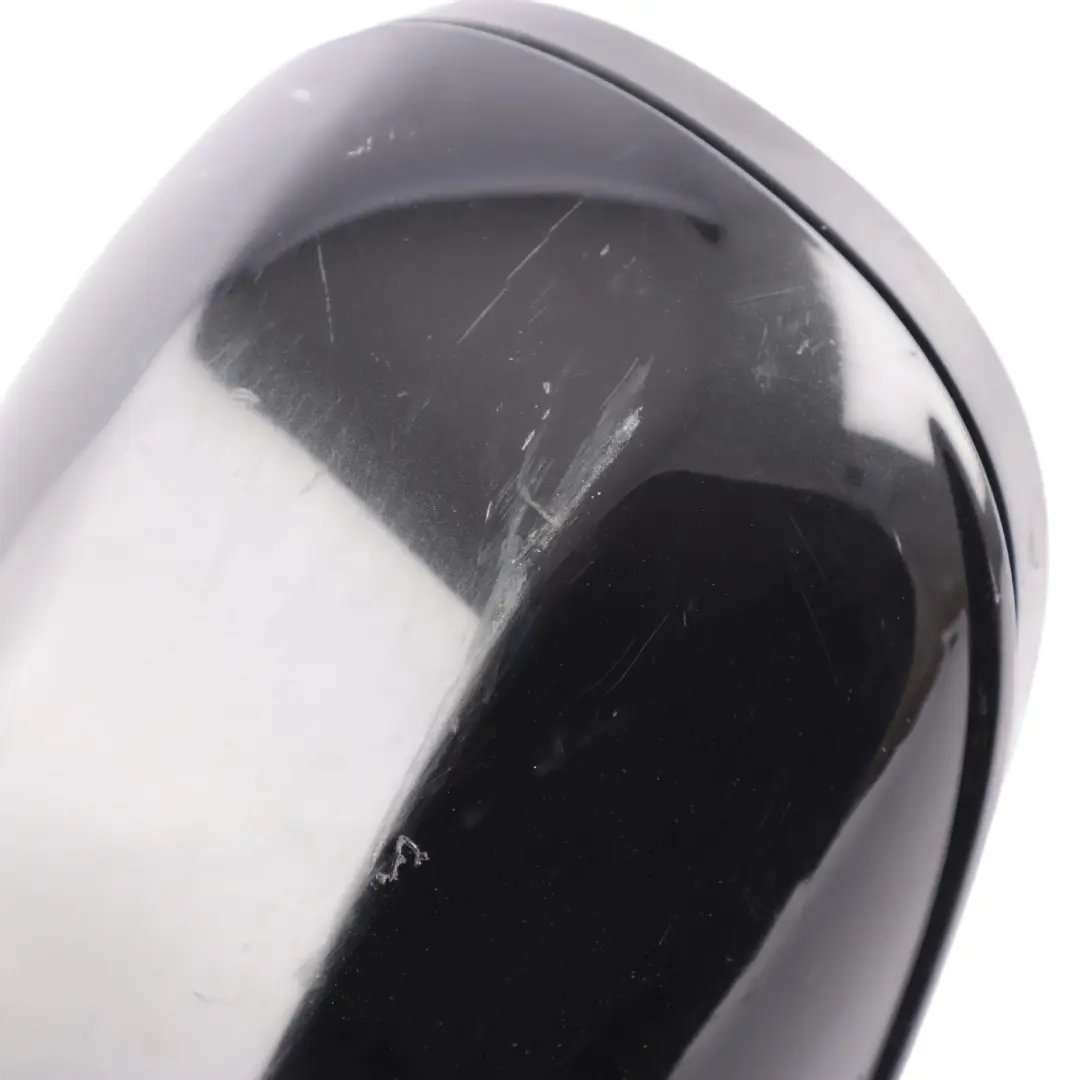 BMW E92 E93 Door Wing Mirror Left N/S Heated Memory Black Sapphire - 475 - SKU RHD-7282647-BS1 - Part number 7282647