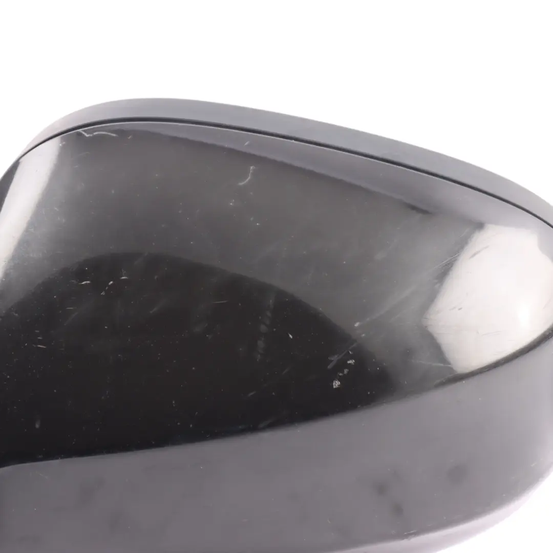 BMW E92 E93 Door Wing Mirror Left N/S Heated Memory Black Sapphire - 475 - SKU RHD-7282647-BS1 - Part number 7282647