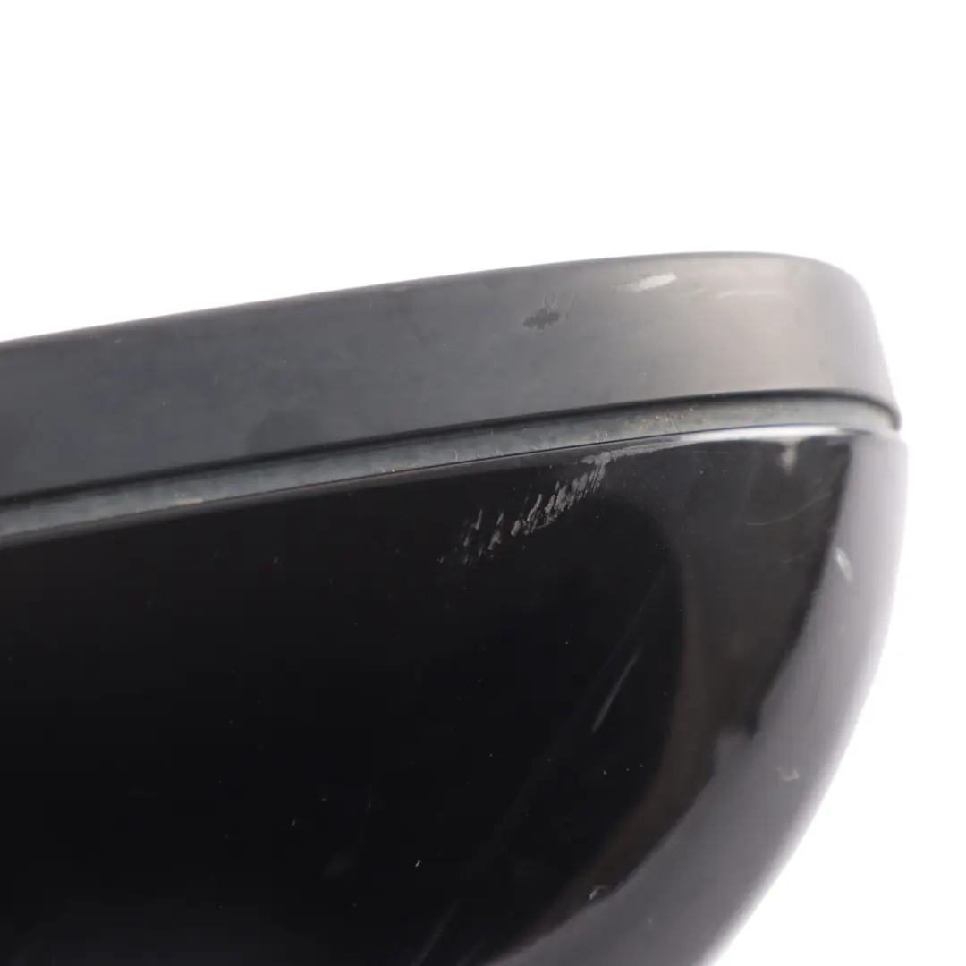 BMW E92 E93 Door Wing Mirror Left N/S Heated Memory Black Sapphire - 475 - SKU RHD-7282647-BS1 - Part number 7282647